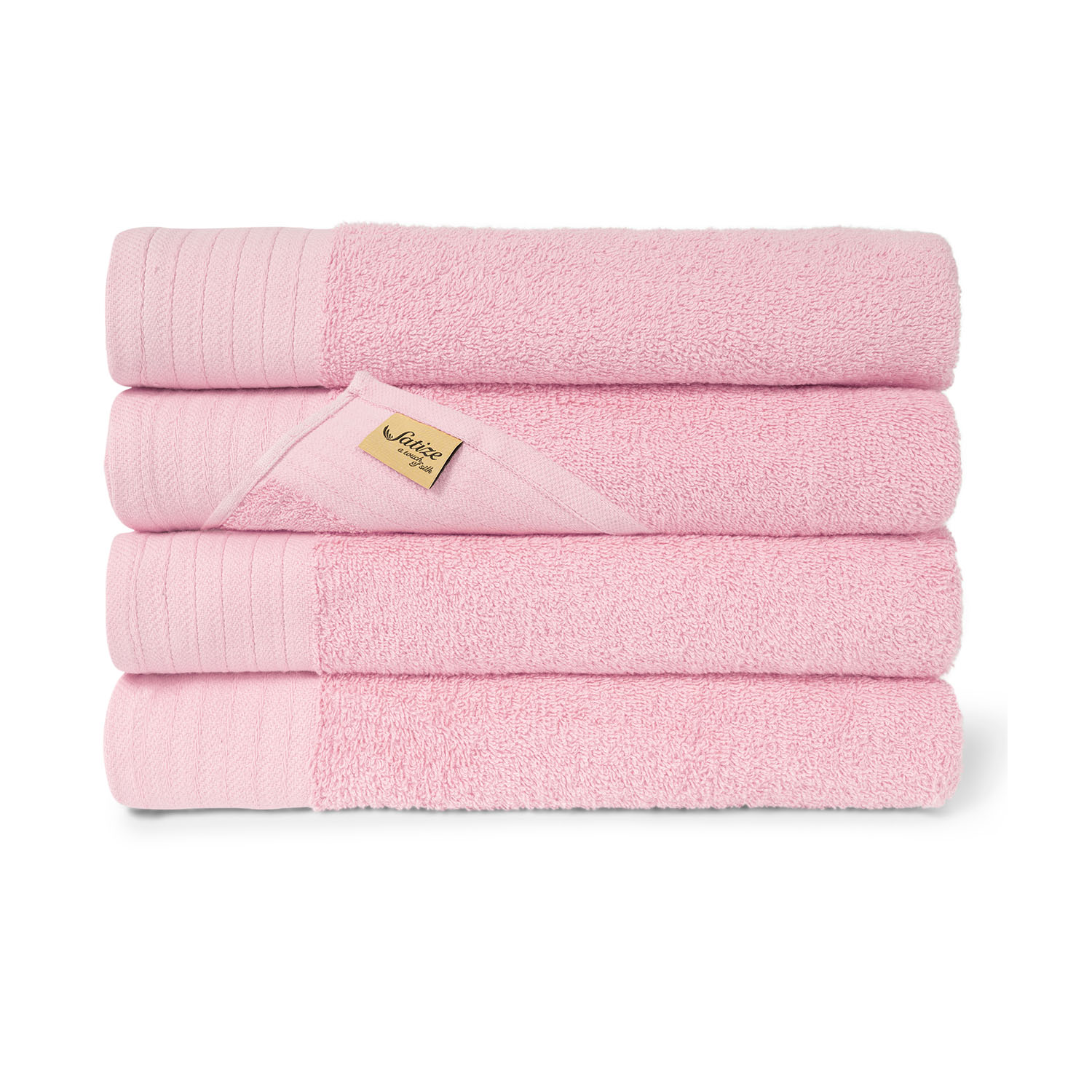 In het algemeen Controverse span Satize Comfort Handdoeken | Roze | 70x140 - TextielDiscounter.nl