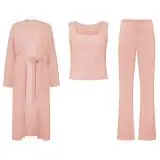 Loveys Fluffie Set Dusty Pink - Volledige set - Voorkant